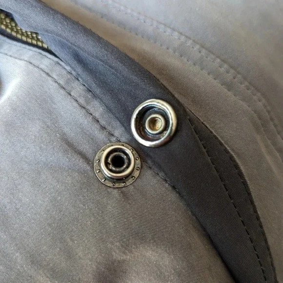 Vintage Mens Green Weatherman Jacket with  Zip Out Layer - Size 40 - Picture 11 of 11